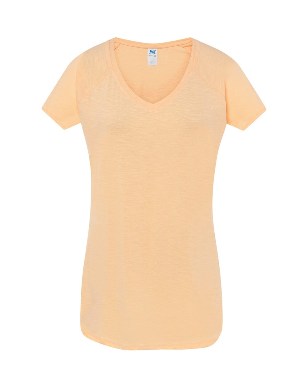 T-shirt JHK TSULSLB URBAN SLUB LADY — Pomarańczowy Neon