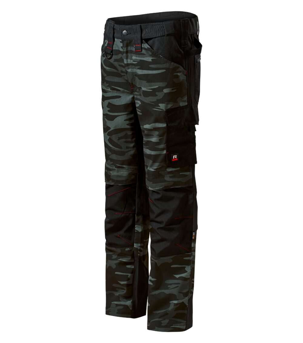Spodnie robocze męskie RIMECK Vertex Camo — Camouflage dark gray