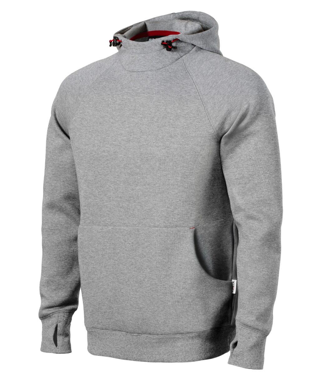 Bluza męska RIMECK Vertex Hoodie — Ciemnoszary melanż