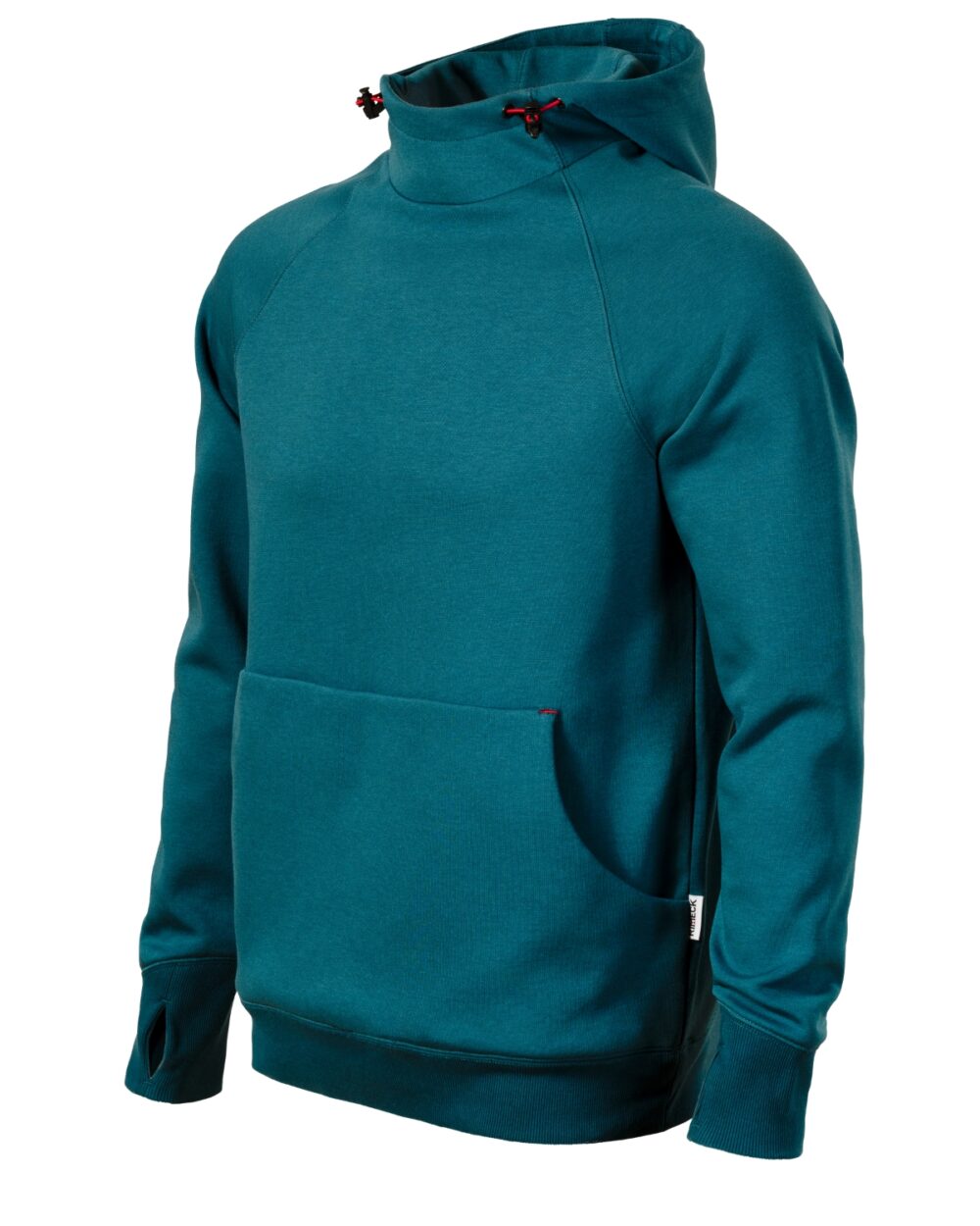 Bluza męska RIMECK Vertex Hoodie — Petrol blue